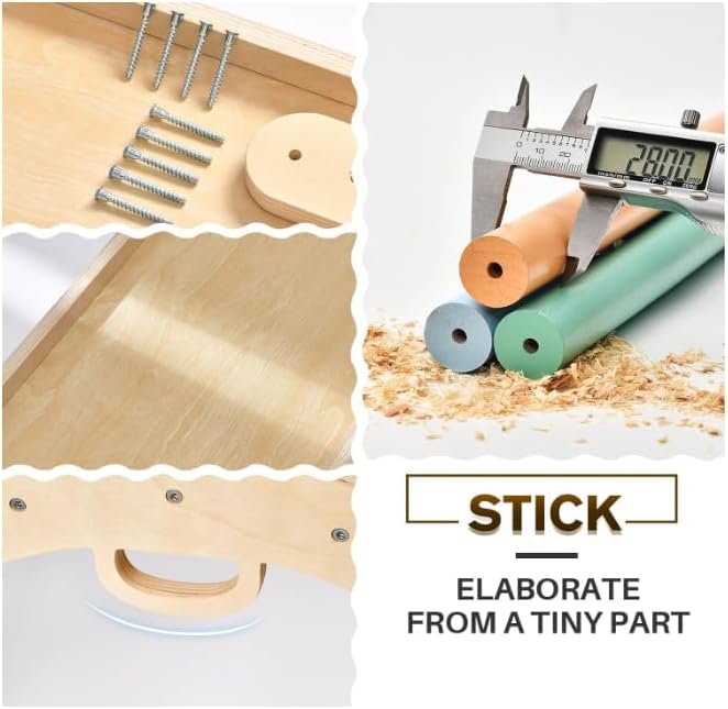 Pikler Triangle Set 7in1 Foldable Baby Climbing Toys Wooden Montessori Climbing Set with Arch&Ramp&Ladder Baby Climber Indoor Jungle Gyms for Toddlers Montessori Toys - Sky Blue